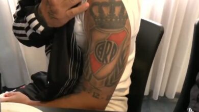 Photo of El jugador de Riestra que irá a la Bombonera con un impresionante tatuaje de River