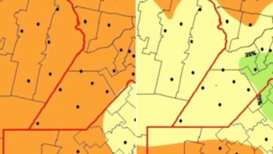 Photo of “Cruzamos los dedos”: el mapa que muestra un rotundo cambio donde la falta de agua tenía en vilo a todos