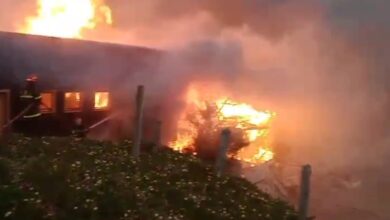 Photo of Mar del Plata: un incendio destruyó el restaurante de un balneario de la zona del faro