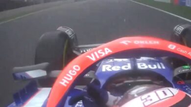 Photo of Video | GP de México: el polémico gesto que Liam Lawson le dedicó a Sergio “Checo” Pérez en un sobrepaso