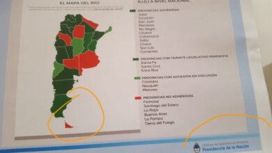 Photo of La respuesta del Gobierno a que las Malvinas no figuraran en un mapa exhibido en un acto oficial en la Casa Rosada