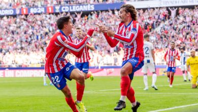 Photo of Atlético de Madrid, de la mano de Giuliano Simeone y Julián Álvarez, torció el rumbo ante Leganés y se impuso por 3-1