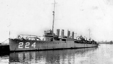 Photo of ‘El barco fantasma del Pacífico’. Aparecen restos del único destructor de EE.UU. capturado por Japón durante la Segunda Guerra Mundial