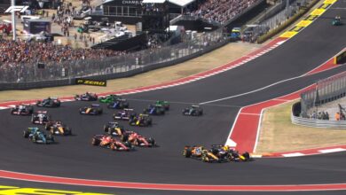 Photo of Video: la caótica e increíble largada en la F1 en Austin