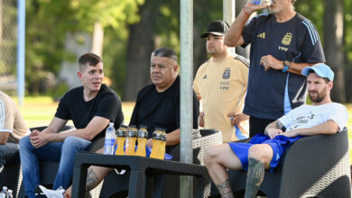 Photo of Messi y Scaloni presentes viendo el amistoso de la Sub 20