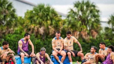 Photo of La práctica de la Selección en Miami: sol, mucho calor y plantel completo