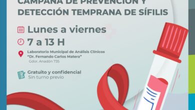 Photo of El Municipio lanza campaña de prevención y detección temprana de sífilis