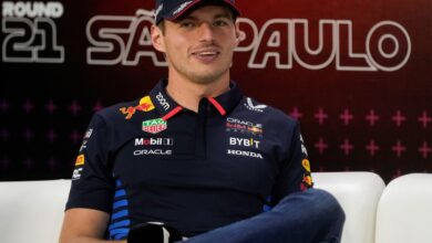 Photo of Verstappen, picante con la prensa británica: “¿No saben dónde es la conferencia de prensa?”