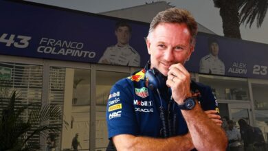 Photo of ¿Reunión por Colapinto? Christian Horner, jefe de Red Bull, pasó por el hospitality de Williams