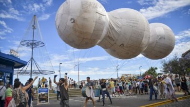 Photo of Una enorme nube “voló” por La Boca y navegó por el Riachuelo