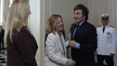 Photo of Javier Milei recibe a la premier italiana Giorgia Meloni en la Casa Rosada y darán un mensaje conjunto