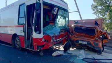 Photo of Video | Choque en cadena en la Autopista Dellepiane: ocho vehículos involucrados y al menos 18 heridos