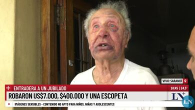 Photo of Entradera en Sarandí: dos delincuentes ataron y golpearon a un hombre de 88 años