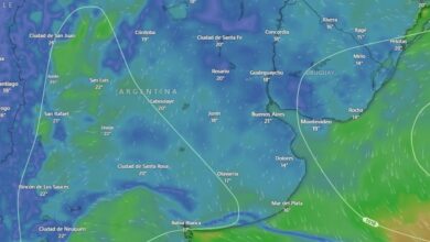 Photo of Hay alerta amarilla por tormenta y viento para este martes 10 de diciembre: las provincias afectadas