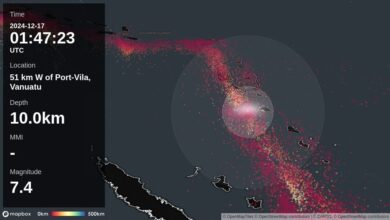 Photo of Un fuerte terremoto de 7.3 provocó importantes destrozos en Vanuatu: se reportan heridos