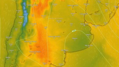 Photo of Hay alerta amarilla y naranja por tormentas para este lunes 16 de diciembre: las provincias afectadas