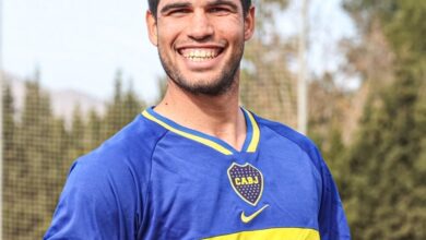 Photo of Carlos Alcaraz y su amor por Boca: de La Bombonera a un picadito en España con la camiseta de Riquelme