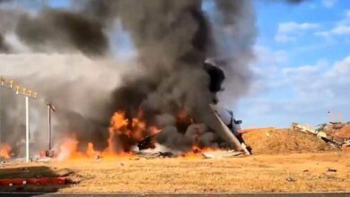 Photo of Así fue el momento en el que un avión se despistó en Corea del Sur: las imágenes más impactantes del accidente