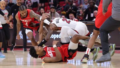 Photo of Escándalo en la NBA: batalla campal y siete expulsados en Houston Rockets vs Miami Heat