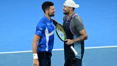 Photo of ¡De locos! Kyrgios y Djokovic se divirtieron y protagonizaron un debut con triunfo en Brisbane