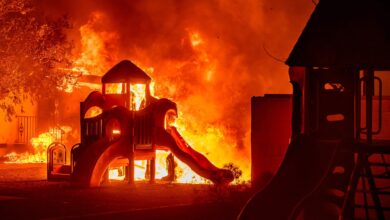 Photo of Cómo siguen los incendios en California: el mapa con las alertas y el riesgo extremo en Los Ángeles