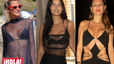 Photo of “Vestidos desnudos”. Los looks más sensuales de las famosas en el Este