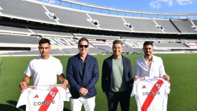 Photo of Sonríe Gallardo: el Pity Martínez y Lanzini renovaron sus contratos con River