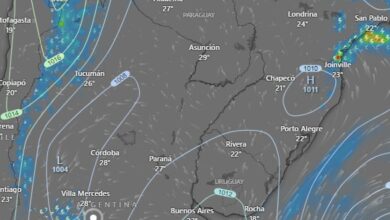 Photo of Hay alerta amarilla por tormentas fuertes y calor para este domingo 5 de enero: las 17 provincias afectadas