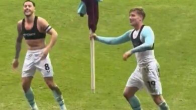 Photo of Video: la polémica provocación de los jugadores del Burnley tras ganar uno de los clásicos más picantes de Inglaterra