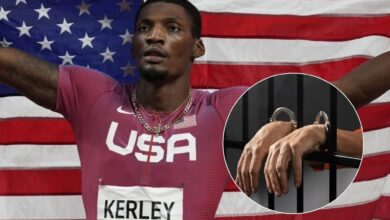 Photo of Video: la detención del medallista olímpico estadounidense Fred Kerley en Miami