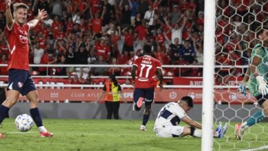 Photo of Álvaro Angulo, la “Pantera Negra” de Independiente, marcó su primer gol