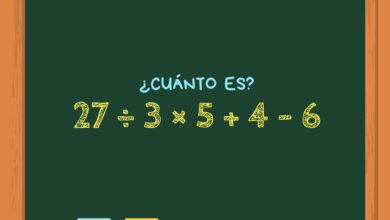 Photo of El reto matemático que pone a prueba a los mejores: cuánto es 27 ÷ 3 × 5 + 4 – 6