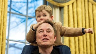 Photo of Por qué Elon Musk aparece con sus hijos en algunos de sus actos públicos