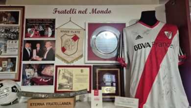 Photo of River y su protagónico lugar en el museo del Torino: camisetas por todos lados, plaquetas y más…