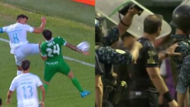 Photo of Video: el caliente final de Banfield – Belgrano, con un penal sobre la hora y con Echenique yéndose escoltado por la policía