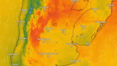 Photo of Hay alerta por tormentas y calor extremo en varias provincias del país para este viernes 7 de febrero