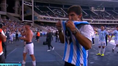 Photo of Video: la musculosa que se puso Costas tras ser campeón