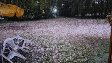 Photo of Fuerte temporal en Mar del Plata: la ciudad se vio afectada por ráfagas de viento, lluvias y granizo