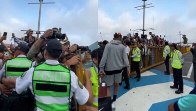 Photo of Video: el recibimiento de los hinchas a Alianza Lima en Perú, tras eliminar a Boca