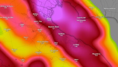 Photo of Mapa en vivo de las tormentas en Buenos Aires hoy: lluvias, vientos y temperatura este viernes 7 de marzo