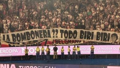 Photo of La respuesta de los hinchas de Boca a la bandera de River por el “biri biri” de Gorosito