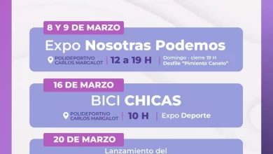 Photo of Conocé la agenda de actividades por el “Mes de la Mujer Trabajadora”