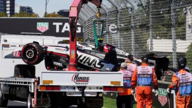 Photo of Chocó dos veces en las prácticas libres, no pudo correr su primera qualy por un problema mecánico y largará último en el GP de Australia