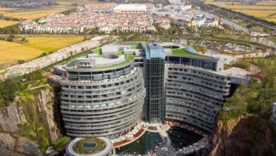 Photo of De cantera abandonada a lujo subterráneo: cómo es el hotel que fue construido bajo tierra