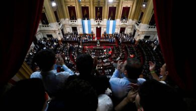 Photo of Galería de fotos: las mejores imágenes del discurso de Javier Milei en el Congreso por la apertura del año legislativo