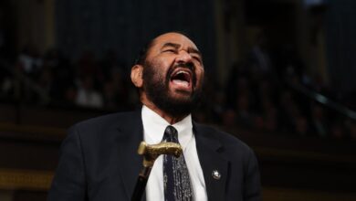 Photo of En una votación bipartidista, la Cámara censuró al demócrata Al Green tras el escándalo durante el discurso de Trump