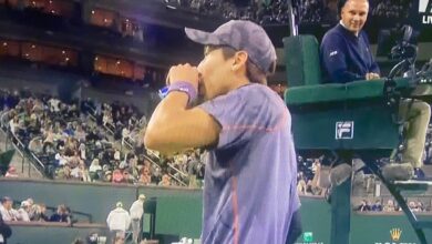 Photo of Yosuke Watanuki, el tenista japonés que hizo historia en Indian Wells bebiendo gaseosa en los descansos