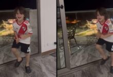 Photo of Video: el hijo menor de Gallardo festejó el triunfo de River como Borja