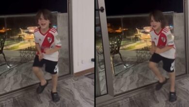 Photo of Video: el hijo menor de Gallardo festejó el triunfo de River como Borja