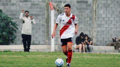 Photo of Video: el gol del hijo de Demichelis con River en Brasil y la reacción de Evangelina Anderson